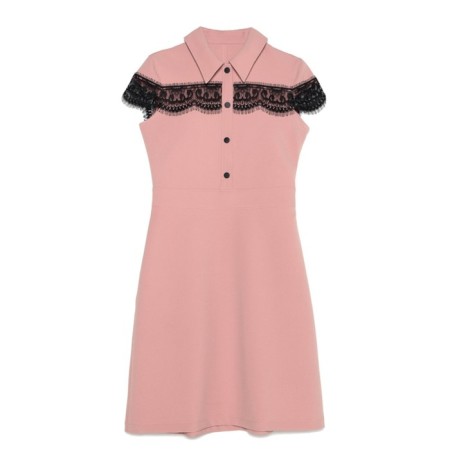 Women's dress, size XS, color Dusty Rose-Black-2