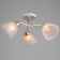 Chandelier "Natalia" 3x60W E27 White/gold 52x52x26cm