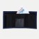 Velcro wallet, blue color