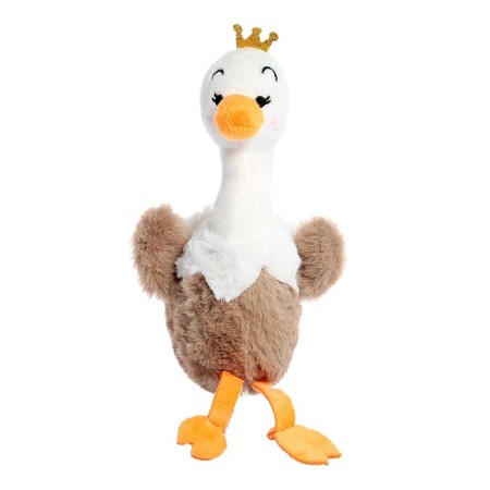 Soft toy "Swan", on a key fob, color mix-4