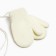 Mittens of two -layer Minaku "plain", col. White, rr 14 (4-5 years)