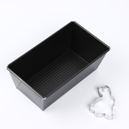 New Year. Set for baking the cupcake "Bunny", 2 items-3