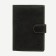 Portmone with a block for rights and a department for a Camel passport, black color