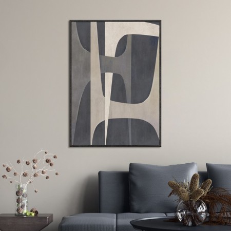 Reproduction of the picture "Abstract picture No. 2", 57x86 cm, frame 20-010d-1