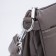 Cross-Bodi Bag on a zipper, the color is gray-brown