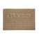 Walker -shaped mature rug without edging the “Welcome Figure”, 40 × 60 cm, color mix