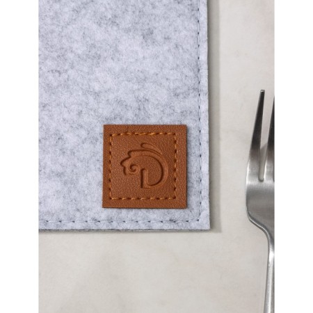 The envelope for cutlery "Gray", 25 × 10 cm, thickness 2 mm, color is light gray-2