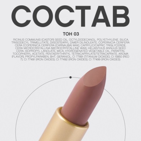 Vivienne Sabo Nude Createur lipstick, tone 03 classic beige-13