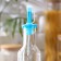 Glass bottle for sauces and oil "Classic", 270 ml, 5 × 25 cm, chick cover color