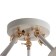 SELENA CHANGURE 5HA27 40W white-gold 54x54x25 cm