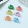 Hair crab "Avery" (set 6 pcs) Geometry, 2.5 cm, mix