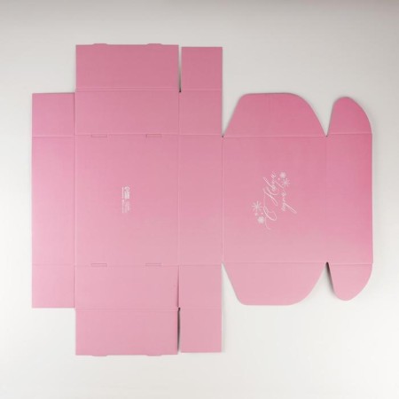Folding box "Pink New Year", 27 x 21 x 9 cm, New Year-4