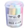 Set of colored crayons cold heart, 7 colors