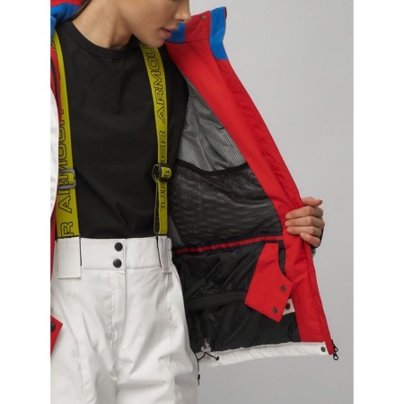 Ski suit female, size 50, white color-7