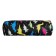 School Penal on the zipper Calligrata "Dinosaurs", black