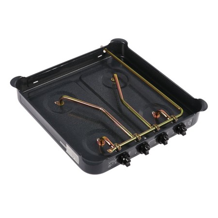 Gas tiles Homestar HS-1204, 4 burners, black-4