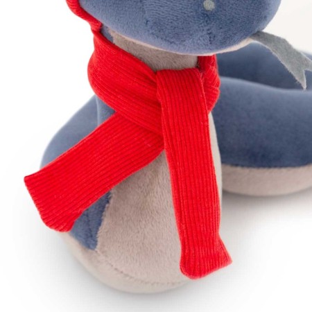 New Year! Soft toy "Snake Hitch", blue color, 20 cm-3