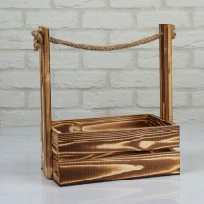 Wooden Kashpo 25.5 × 15 × 30 cm 