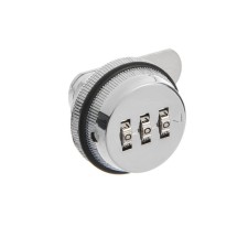 Codle Castle Tundra, for a mailbox, chrome color, length of the threaded part of 20 mm