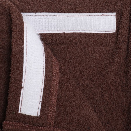 Towel (Kilt) 50x150, col. Chocolate, Mahra, 400g/m, HL 100%-2