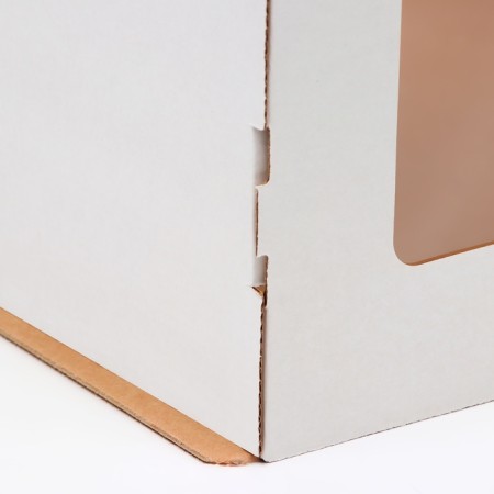 Box for cake 3 windows, 30 x 30 x 29 cm-2