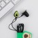 Set a holder for wires + headphones "Avocado", mod. VBT 1.3, 12.5 x 8.5 cm
