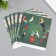 Scrapbooking paper bilateral "parrots, flamingos and zebra" density 180 grams set 10 pcs 15.5x1