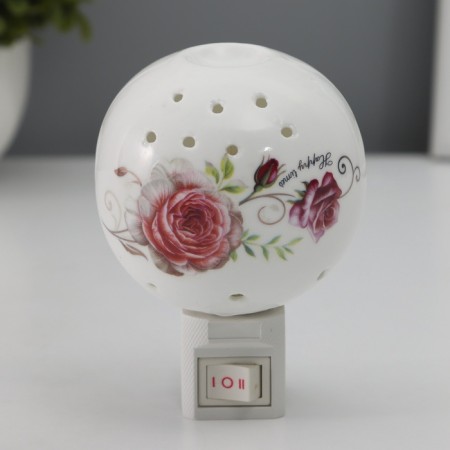 Lamp "Rosochka" 1x7W E11 white 6x8x10cm