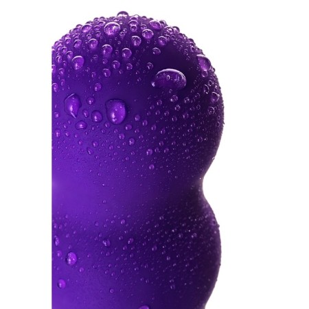 Unrealistic vibrator Toyfa A-Toys, silicone, purple color, 17 cm-2