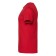 Male T -shirt, size 44, red color