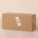 Organizer for storing manicure/cosmetic supplies, 3 sections, 18.7 × 8 × 6 cm, transparent color