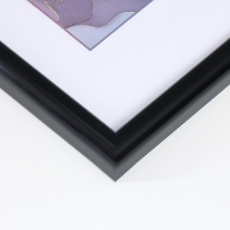 Photo frame plastic "Rainbow" 21x30 cm, black-2