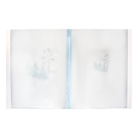 A4 folder format, with 40 transparent files "river", mix-7