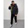 Sports male jacket, size 48, black color
