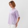 T -shirt Women's oversize Minaku: One Most Brand Lilac color, size 46