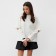 Jumper (longshilv) mist: basy, size s-m, milk color