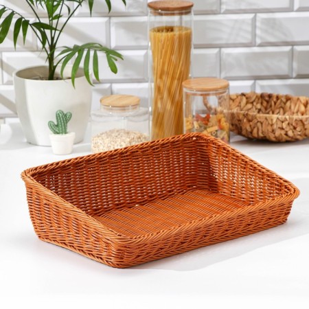 Basket for fruits and bread up, 45 × 29 × 12 cm-1