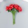 Flowers for decorating "inflorescence" red 1 bouquet = 12 colors 8.5 cm