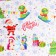 Package paper "Snake with friends", gloss, 80 g/m2, 70 x 100 cm