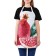 Apron kitchen with a photo print "Ripe grenades", adjustable, size OS