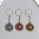 Metal keychain "Leo on the shield" MIX 3.6x3.2x0.3 cm