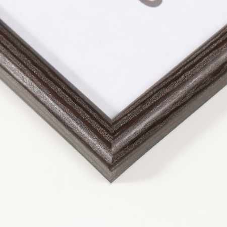 Photo frame MDF 21x30 cm, No. 5 "Simple", Wenge (plastic screen)-1