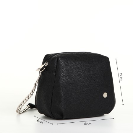 Women's bag with lightning, black color-2