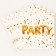 Paper napkins 25*25cm "Party" (set 20 pcs)