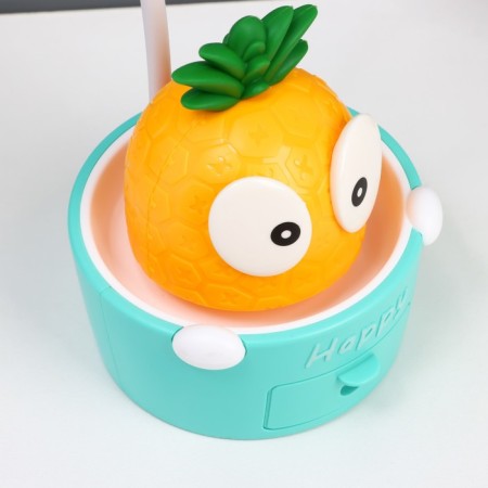 Sensor lamp with a pineapple plant LED, from USB/AKB 6 W, yellow-green 8x6x25 cm Risalux 10-4