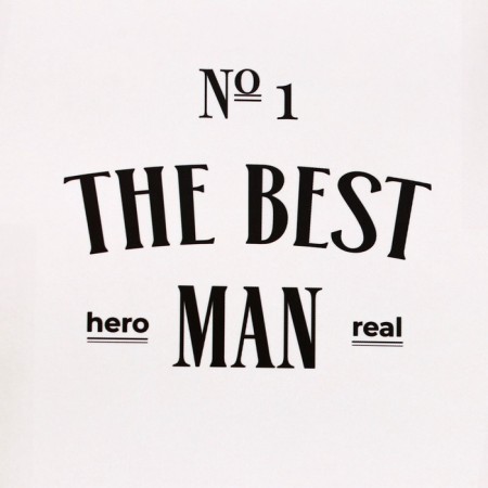 Gift Laminated Package "The Best Man", 13 x 23 x 7 cm-1