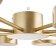 Causteen with PDU 2301/8GD LED 160W 3000-6000k gold 93x93x8 cm Bayerlux