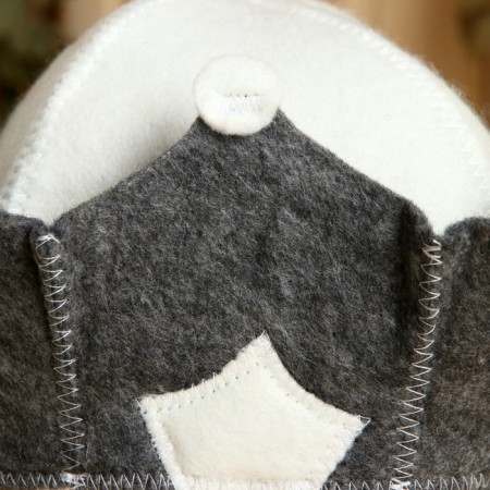 Hat for the bath "Crown Tsarskoye", felt-1