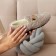 Women's slippers 36, beige color