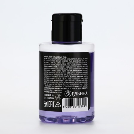 Shower gel “for washing sins”, 100 ml, blackberry aroma, Beauty Fox-1